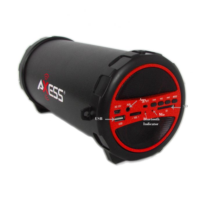 Axess SPBT1031-RD Wireless Speaker Review