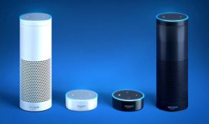 Image of Amazon Echo and Amazon Echo Dot